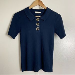 M. Martin superfine merino wool blend knit top XS